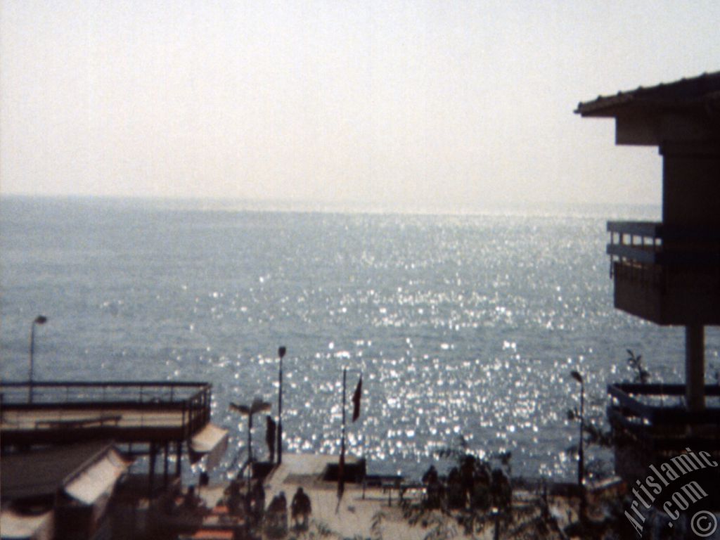 View of Guzelce coast in Istanbul city of Turkey.

