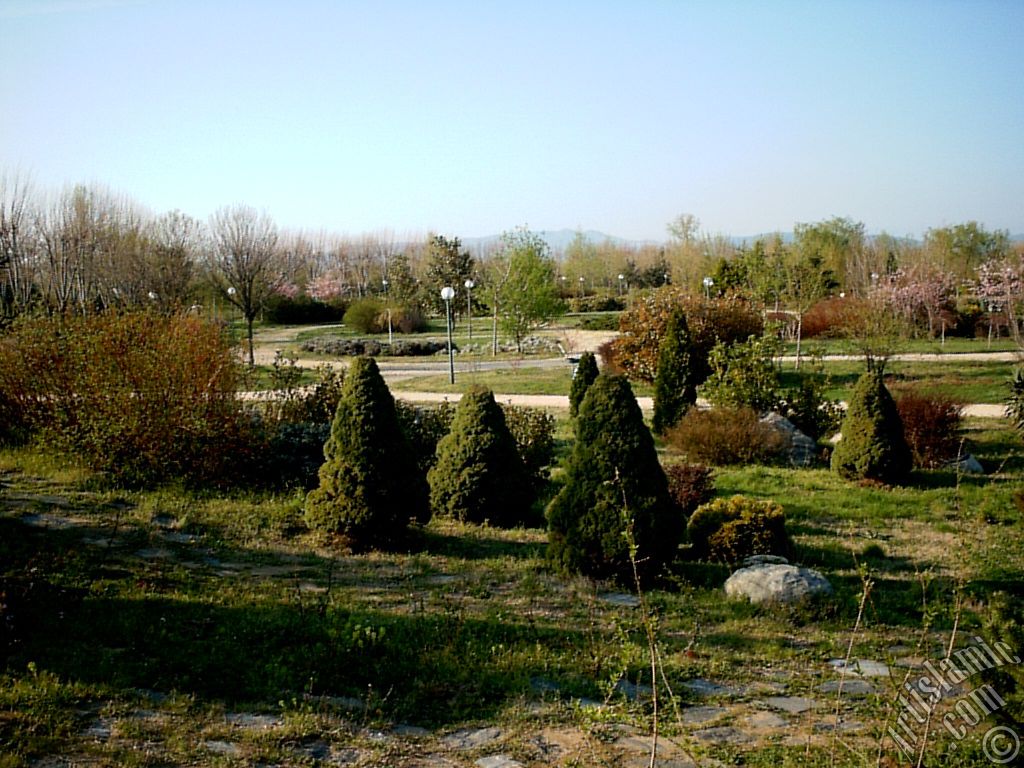 Bursa Botanik Park�ndan bir manzara.
