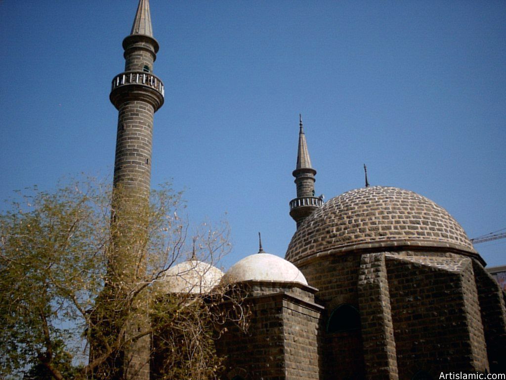 Medine`deki Osmanl eserlerinden Hamidiye Camisi.
