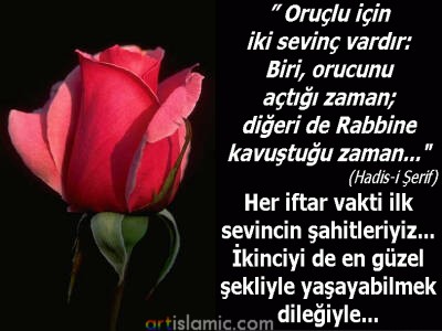 Bu Hadis-i �er�fin kaynaklar�: Buh�r�, Savm 2,9, Lib�s 78; M�slim, S�y�m 164, {1151}; Muvatta, S�y�m 58, {1,310}; Eb� Davud, Savm 25, {2363}; Tirmiz�, Savm 55, {764}; Nes��, S�y�m 41 {2,160-161}; �bn-i M�ce, S�y�m 1, {1638}, Edeb 58, {3823}