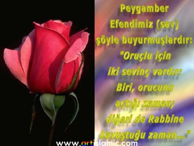 Bu Hadis-i �er�fin kaynaklar�: Buh�r�, Savm 2,9, Lib�s 78; M�slim, S�y�m 164, {1151}; Muvatta, S�y�m 58, {1,310}; Eb� Davud, Savm 25, {2363}; Tirmiz�, Savm 55, {764}; Nes��, S�y�m 41 {2,160-161}; �bn-i M�ce, S�y�m 1, {1638}, Edeb 58, {3823}