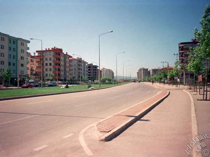 View of Nilufer district in Bursa city of Turkey.
