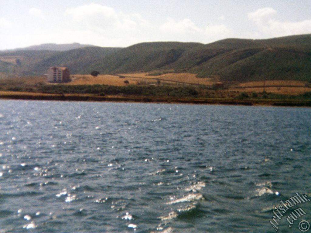 View of Yalova city`s coast in Turkey.
