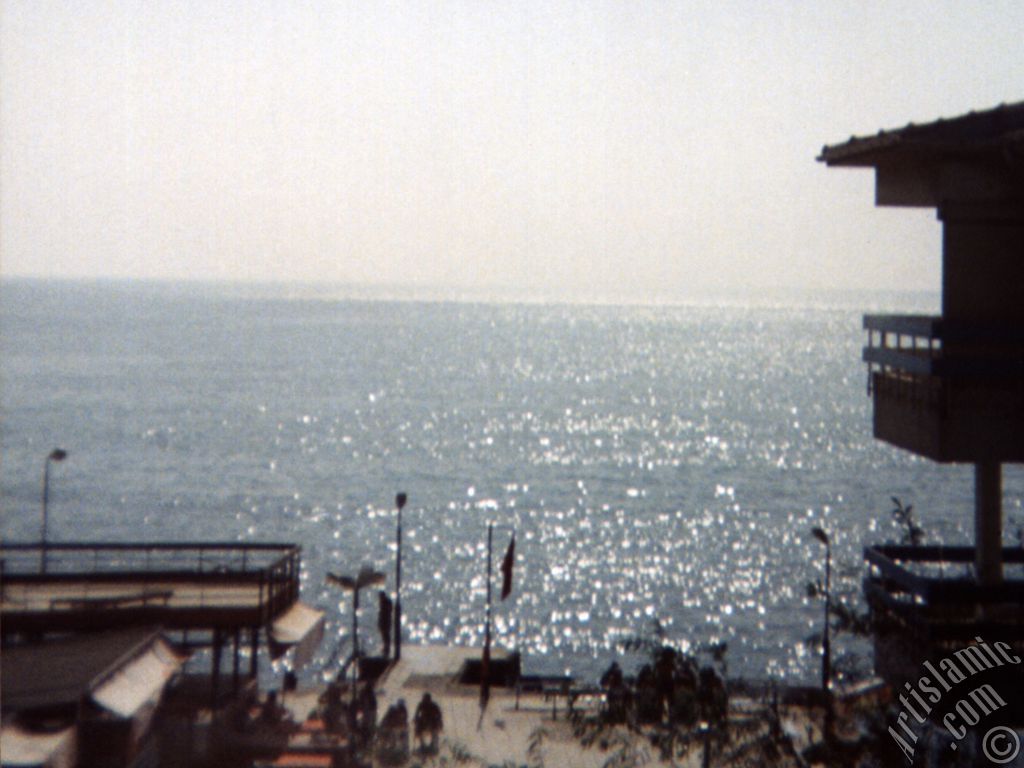 View of Guzelce coast in Istanbul city of Turkey.
