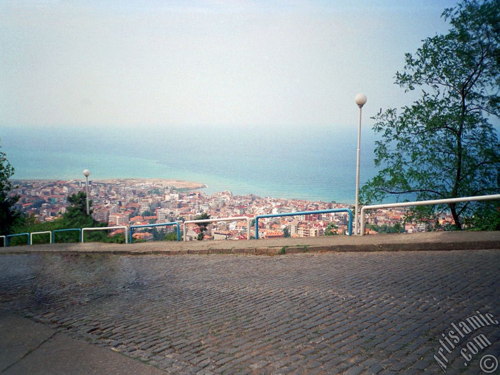 View of Trabzon city in Turkey.
