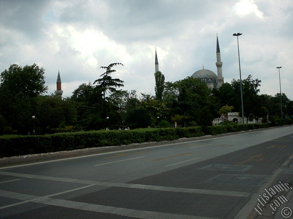 Sehzade Mosque made by Architect Sinan in Fatih district in Istanbul city of Turkey.
