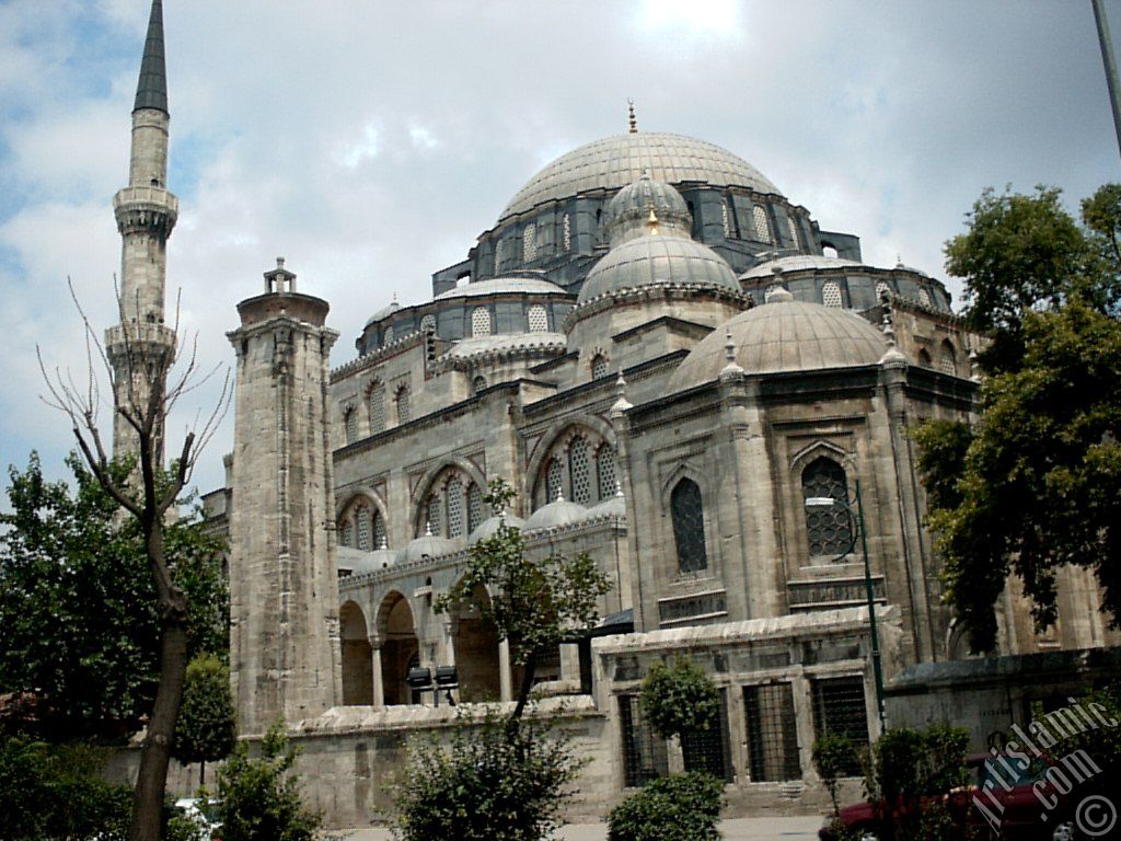 Sehzade Mosque made by Architect Sinan in Fatih district in Istanbul city of Turkey.
