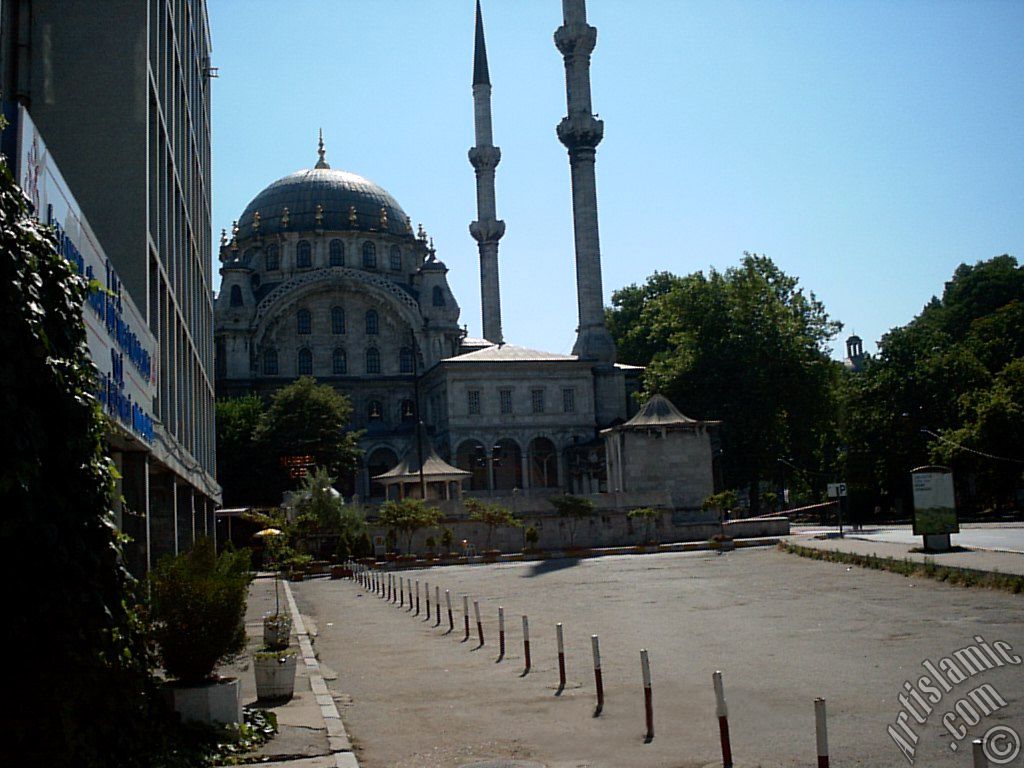 Nusretiye Mosque located in Karakoy district in Istanbul city of Turkey.

