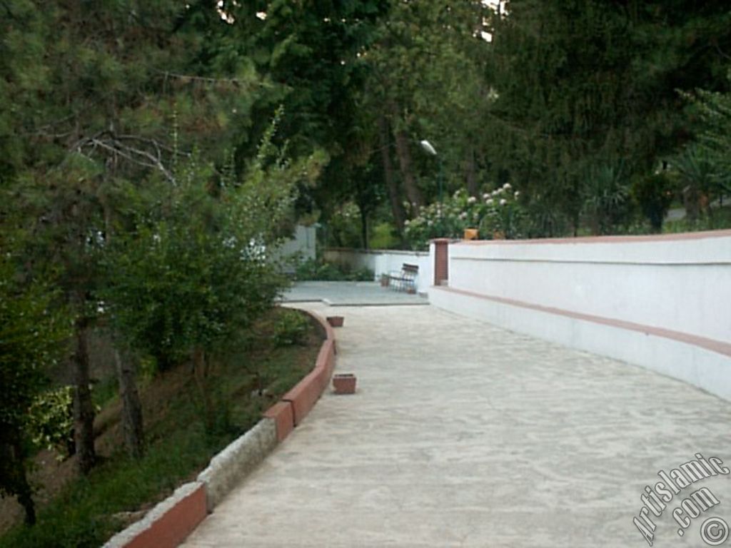 View of Termal-Gokcedere Village in Yalova city of Turkey.
