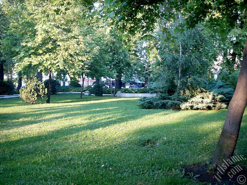 View of Yalova city in Turkey.
