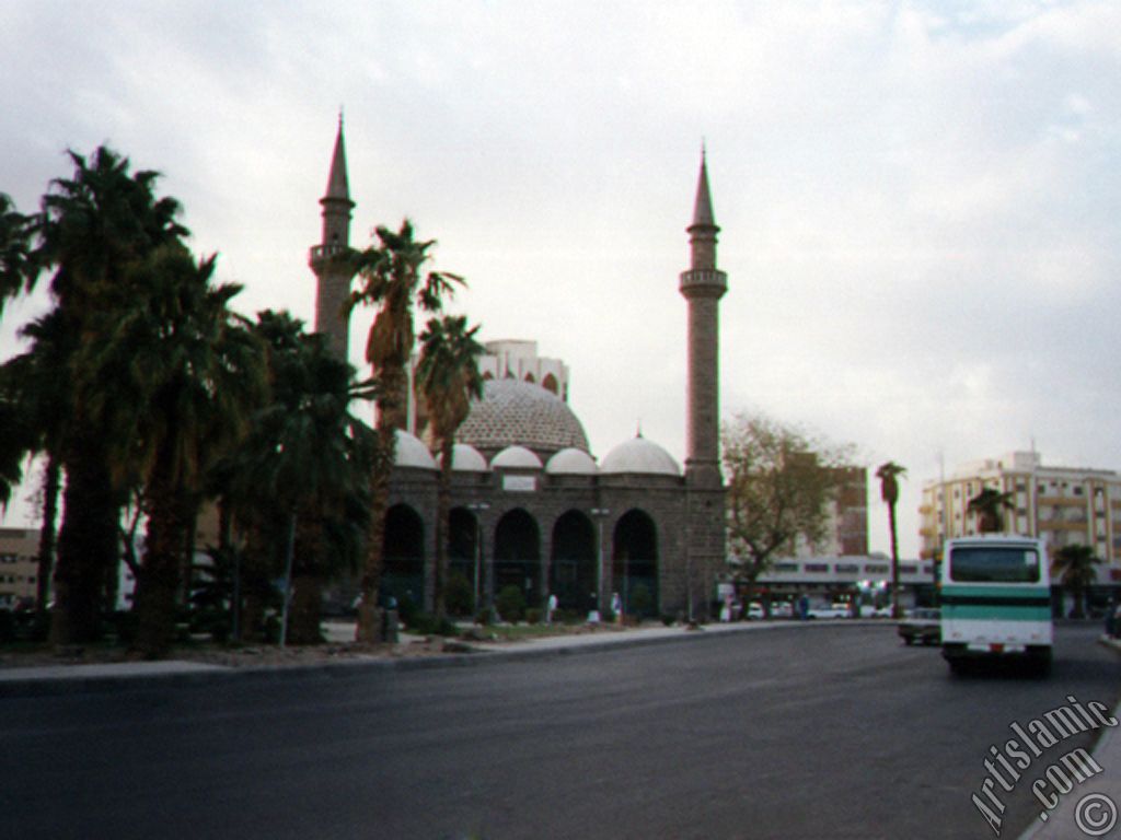Medine`deki Osmanl eserlerinden Hamidiye Camisi.

