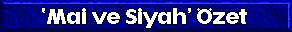 Mai ve Siyah Roman� �zeti
